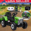 12V Electric Ride-On Tractor with Trailer, LED Lights, and MP3 Player for Kids Magic Cars Variant 0