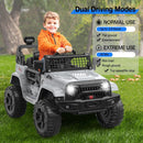 12V Ride-On Truck with Remote Control, 3 Speeds, and Spring Suspension in Gray Magic Cars 5