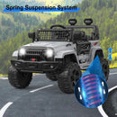 12V Ride-On Truck with Remote Control, 3 Speeds, and Spring Suspension in Gray Magic Cars 6
