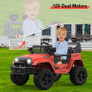 12V Ride-On Truck with Remote Control, 3 Speeds, Spring Suspension, Red Magic Cars 6