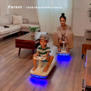 12V Ride-On Car with Cleaning Function 3-in-1 Gokart Soft Start and 5-Speed Adjustable Magic Cars 4