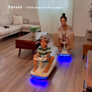 12V Ride-On Car with Cleaning Function 3-in-1 Gokart Soft Start and 5-Speed Adjustable Magic Cars 1