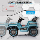 12V Battery-Powered Ride-On Car for Kids with Remote Control and 3 Speed Settings Blue Magic Cars 4