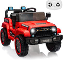 12V Red Battery-Powered Ride-On Car for Kids with Remote Control and 3 Speed Settings Magic Cars 0