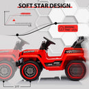 12V Red Battery-Powered Ride-On Car for Kids with Remote Control and 3 Speed Settings Magic Cars 5