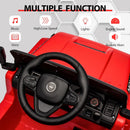 12V Red Battery-Powered Ride-On Car for Kids with Remote Control and 3 Speed Settings Magic Cars 6