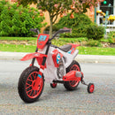 12V Electric Ride-On Dirt Bike Motorcycle Toy with Training Wheels for Off-Road Use Magic Cars 9