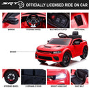 12V Ride-On Dodge Charger Electric Vehicle for Kids with Remote Control Magic Cars 3