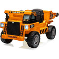 12V 4-Wheel Electric Ride-On Dump Truck with Battery-Powered Dump Bed Toy Car Magic Cars Variant 4