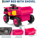 12V Ride-On Dump Truck with Remote Control, Auto Dump Bed, Shovel, and Music for Kids Ages 3-8 Magic Cars 27