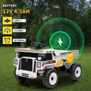 12V Ride-On Dump Truck with Remote Control, Auto Dump Bed, Shovel, and Music for Kids Ages 3-8 Magic Cars 7