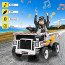 12V Ride-On Dump Truck with Remote Control, Auto Dump Bed, Shovel, and Music for Kids Ages 3-8 Magic Cars 8