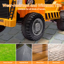 12V Ride-On Electric Dump Truck with Remote Control and Shovel for Kids Magic Cars 9