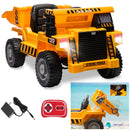 12V Electric Ride-On Dump Truck with Remote Control and Music for Kids Magic Cars Variant 0