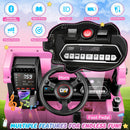 12V Electric Ride-On Dump Truck with Remote Control and Music for Kids Magic Cars 6