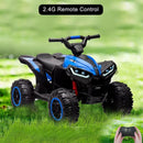 12V Electric Ride-On 4-Wheel Dual Drive ATV with Parent Remote Control for Kids Magic Cars 14