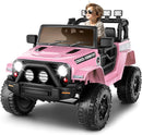 12V Electric Ride-On Power Wheel Truck Car for Kids 3-8 Years, 2-Seater Toy Vehicle Magic Cars 10