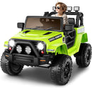 12V Electric Ride-On Power Wheel Truck Car for Kids 3-8 Years, 2-Seater Toy Vehicle Magic Cars 15