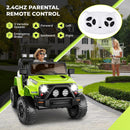 12V Electric Ride-On Power Wheel Truck Car for Kids 3-8 Years, 2-Seater Toy Vehicle Magic Cars 16