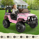 12V Electric Ride-On Power Wheel Truck Car for Kids 3-8 Years, 2-Seater Toy Vehicle Magic Cars 20