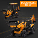 12V Ride-On Movable Excavator Construction Truck Toy for Ages 1-5 Years Magic Cars 5