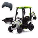 12V Ride-On Movable Excavator Construction Truck Toy for Ages 1-5 Years Magic Cars 8
