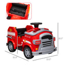 12V Ride On Fire Truck with Siren and Flashing Lights Magic Cars 1