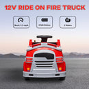 12V Ride On Fire Truck with Siren and Flashing Lights Magic Cars 7