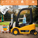 12V Electric Ride-On Forklift Construction Car with Bluetooth and Remote Control Magic Cars Variant 0