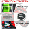 12V Battery-Powered 2-Wheel Ride-On Motorcycle Toy for Kids with Bluetooth Magic Cars 5
