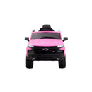 12V Pink Battery-Powered Ride-On Truck Licensed Chevrolet Silverado for Kids Magic Cars Variant 0