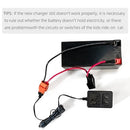 12V Ride-On Toy Battery Charger Power Adapter with Square Plug for Kids Electric Car Magic Cars 7