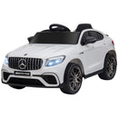 12V Ride-On Toy Car for Kids with Remote Control Mercedes AMG GLC63S Coupe Magic Cars 0