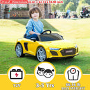 12V Remote Control Ride-On Car Toy for Toddlers and Kids Licensed Audi Magic Cars 1