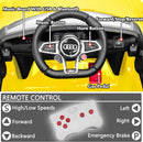 12V Remote Control Ride-On Car Toy for Toddlers and Kids Licensed Audi Magic Cars 5
