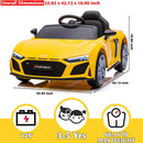 12V Remote Control Ride-On Car Toy for Toddlers and Kids Licensed Audi Magic Cars 6