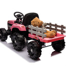 12V Ride-On Tractor with Remote Control and Bluetooth, 3-Speed Kids Toy for Ages 3-6 Magic Cars 8