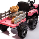 12V Ride-On Tractor with Remote Control and Bluetooth, 3-Speed Kids Toy for Ages 3-6 Magic Cars 9