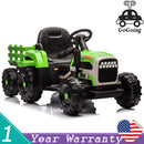 12V Ride-On Tractor with Remote Control and Bluetooth, 3-Speed Kids Toy for Ages 3-6 Magic Cars 0