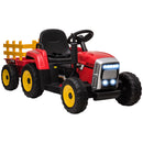 12V Electric Ride-On Tractor with Trailer, 25W Dual Motors and Remote Control Magic Cars Variant 0