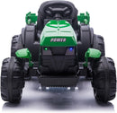 12V Battery-Powered Electric Ride-On Tractor with Trailer for Kids Magic Cars 10