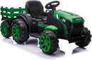12V Battery-Powered Electric Ride-On Tractor with Trailer for Kids Magic Cars 8