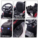 12V Electric Ride-On Tractor with Trailer for Toddlers and Kids Featuring LED Lights Magic Cars 5