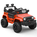 12V Electric Ride-On Truck Car with LED Lights Adjustable Speed 1-Seater Magic Cars 13