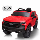 12V Licensed Chevrolet Silverado Electric Ride-On Truck for Kids Toy Vehicle Magic Cars 12