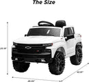 12V Licensed Chevrolet Silverado Electric Ride-On Truck for Kids Toy Vehicle Magic Cars 1