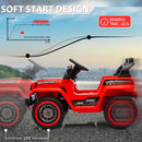 12V Electric Ride-On 4-Wheeler Truck Car for Kids with Music and 3 Speed Settings Magic Cars 10