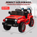 12V Electric Ride-On 4-Wheeler Truck Car for Kids with Music and 3 Speed Settings Magic Cars 5