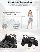 12V Ride-On Truck Car with Parent Remote Control Magic Cars 4