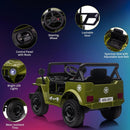 12V Electric Ride-On Jeep Truck with Remote Control, MP3 Player, and LED Lights Magic Cars 6